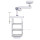 KDD-5 medical pendant light single arm bed head ICU gas cylinder oxygen outlet